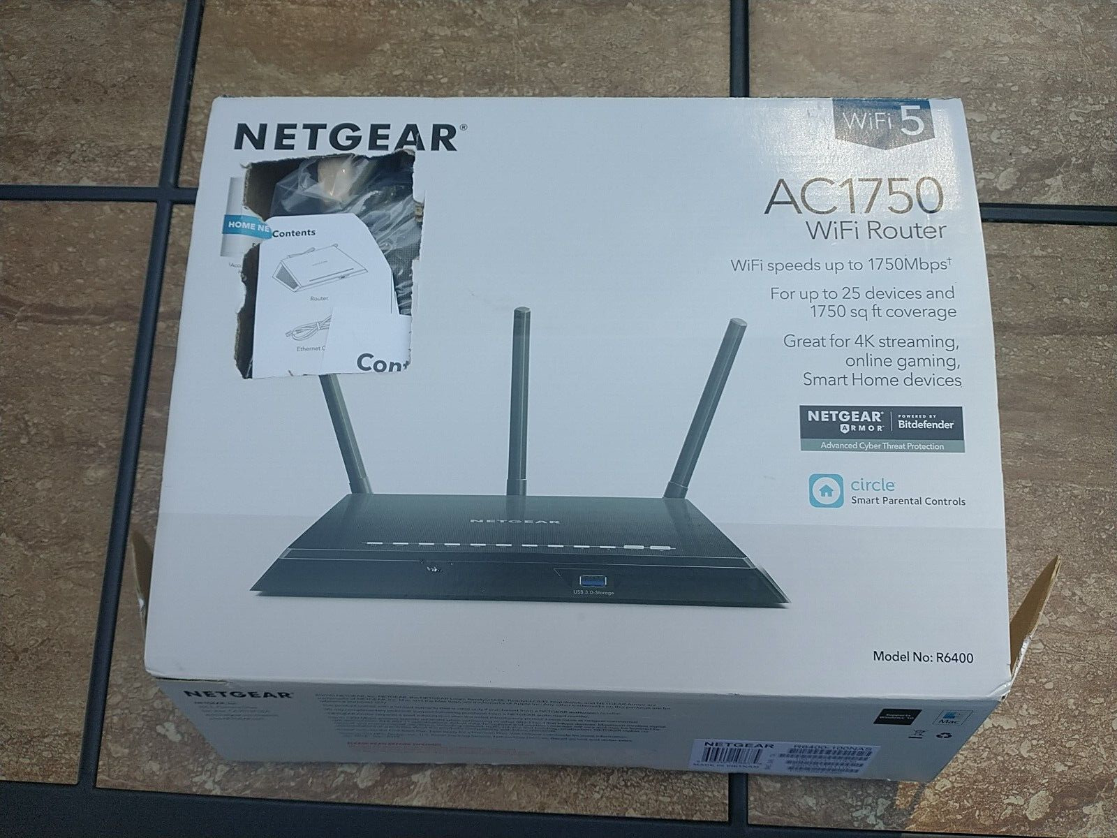 NETGEAR AC 1750 Router - In great pre-owned condition
