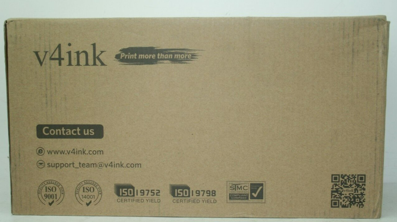 Toner Cartridge V4INK 2 Pack Compatible Premium Quality 