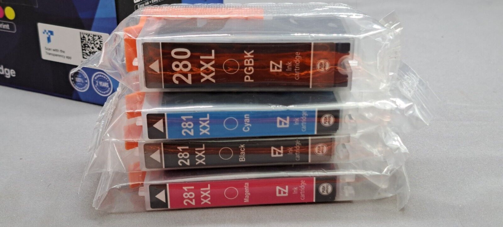 EZink Easy Print PGI280XXL CLI281XXL 5 Pack Ink Cartridges