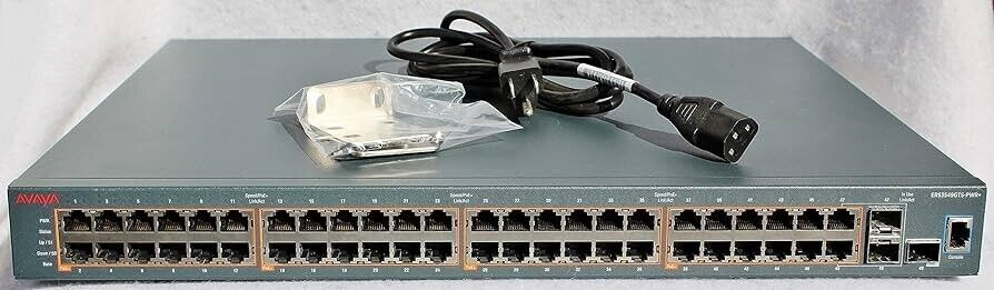 Avaya | ERS3549GTS-PWR+ | 48-Port Gigabit Ethernet Switch - AL3500A16-E6