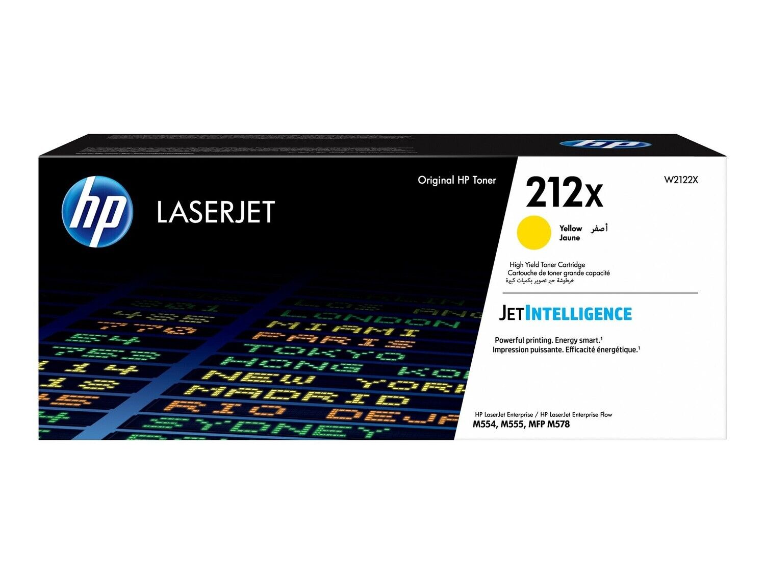 Genuine HP 212X Yellow High-yield Toner Cartridge | Works with HP Color LaserJet