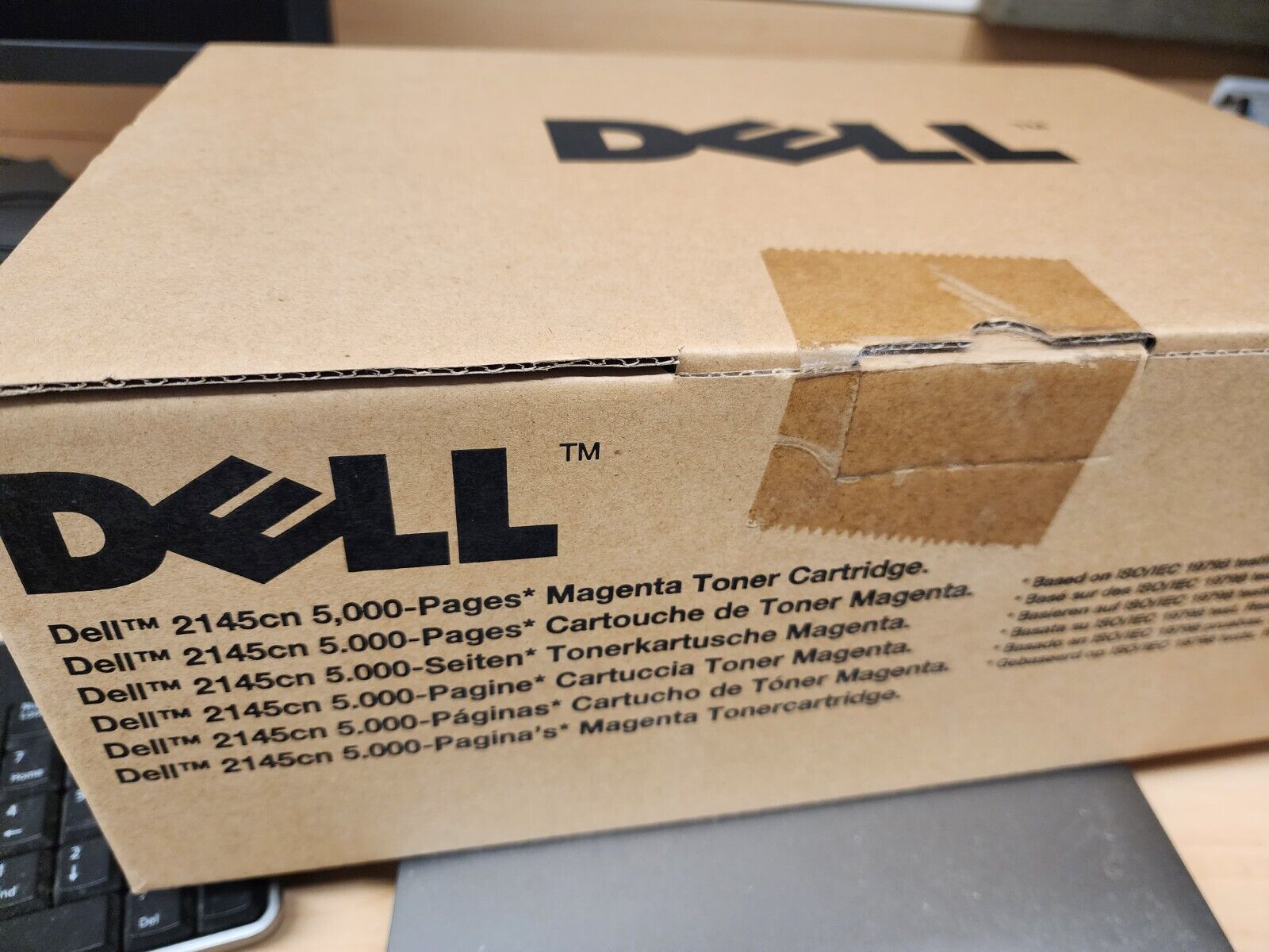 NEW Genuine Dell 2145cn 5,000-Pages* Magenta Toner Cartridge
