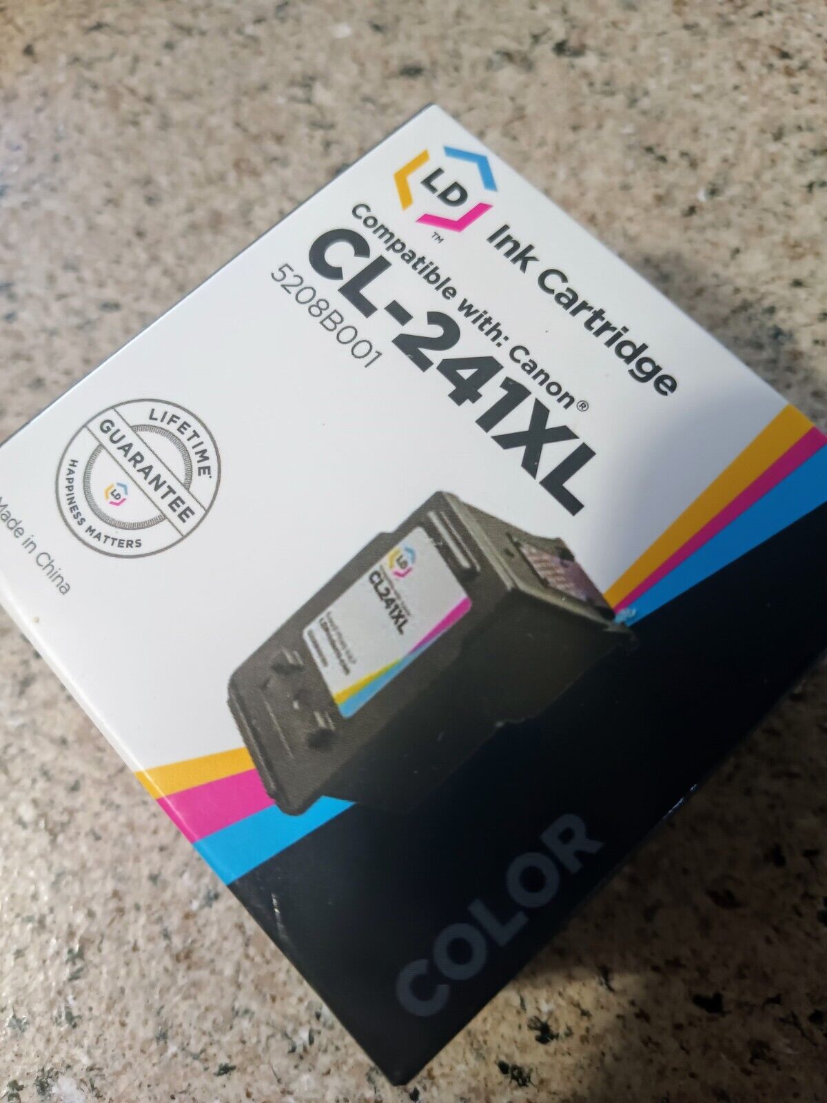 LD Ink For Canon CL-241 CL-241XL High Yield Color Cartridge for PIXMA Series