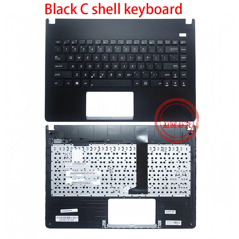 For ASUS X401A X401A1 X401U X401EI X401EB X401E1 Keyboard Palmrest C Cover Black