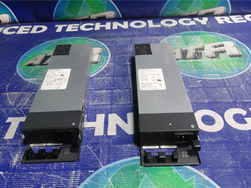 LOT OF 2 DELTA ELECTRONICS DPS-1025AB NETWORKING SWITCH POWER SUPPLY