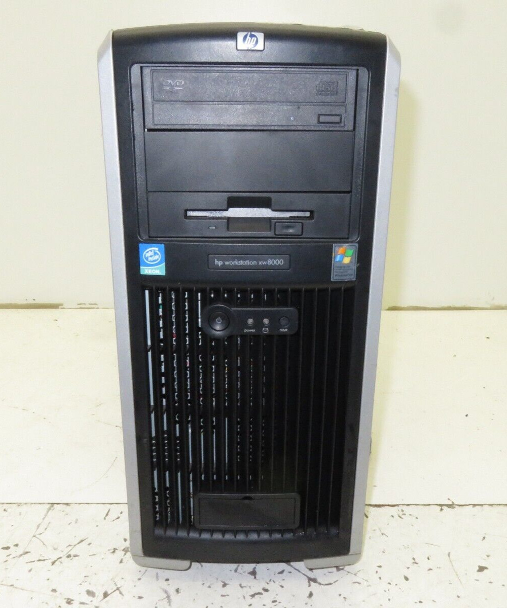HP WorkStation XW8000 Tower Dual Intel Xeon 3.06GHz 2GB Ram No HDDs Quadro FX