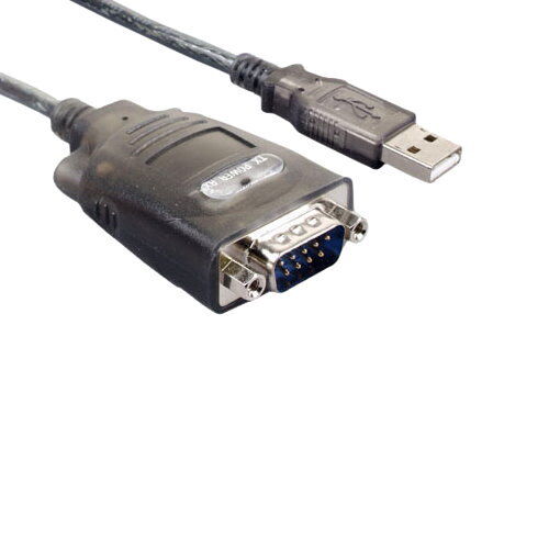 3Ft USB 2.0 to DB9 Adapter Cable Converter Serial RS232 Port Windows Mac Linux