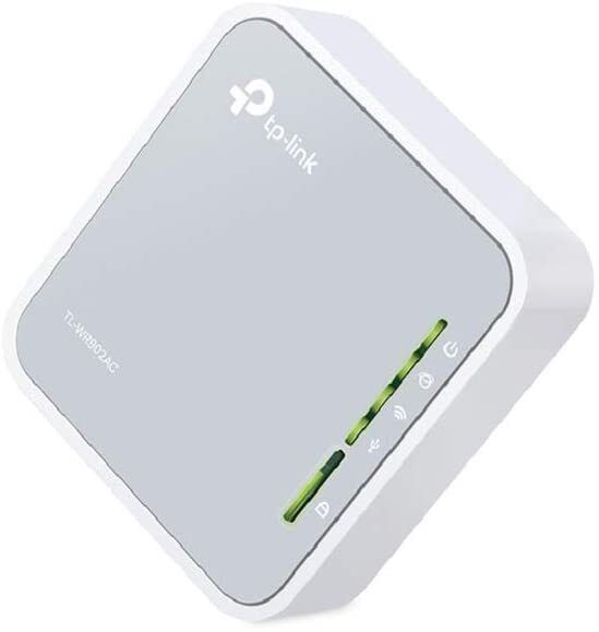 TP-Link AC750 Wireless Portable Nano Travel Router (TL-WR902AC) Refurbished