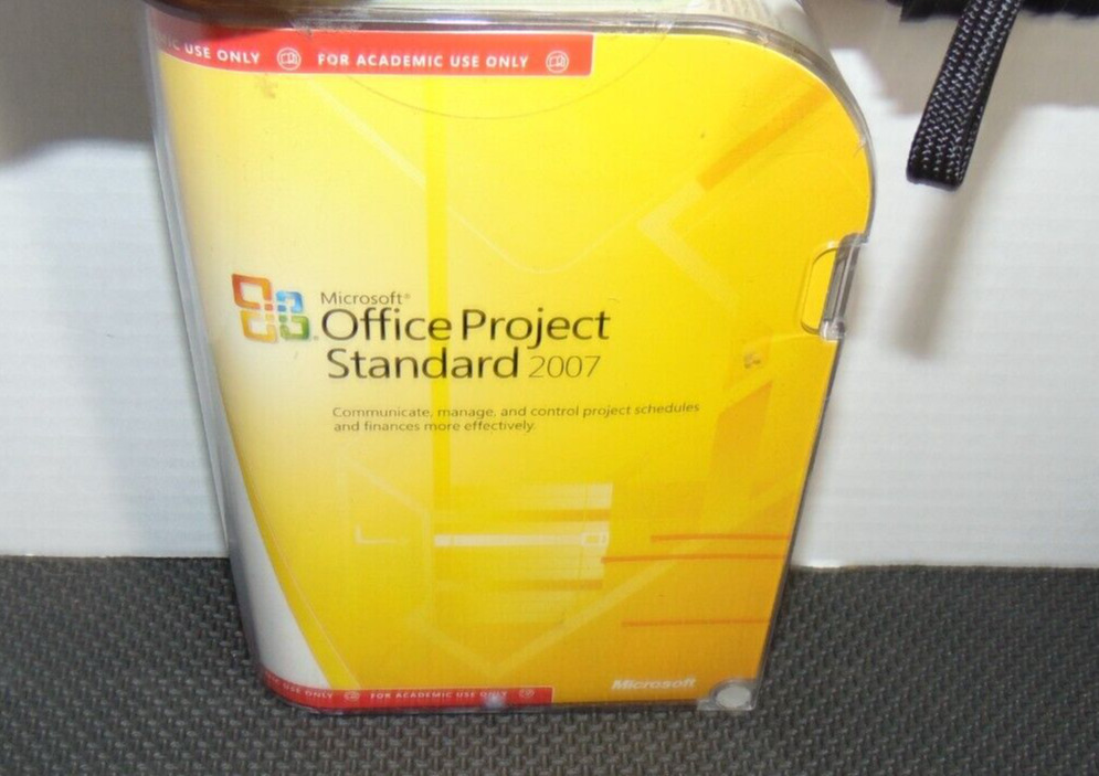 Microsoft Office Project Standard 2007 Genuine with Product Key