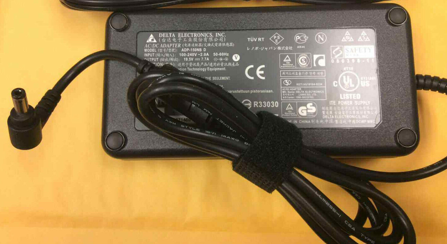 150W OEM Delta CHARGER+CORD FOR for MSI GE62 GL62 GV62 GV72 GP62 GF62 GF63 GF65 