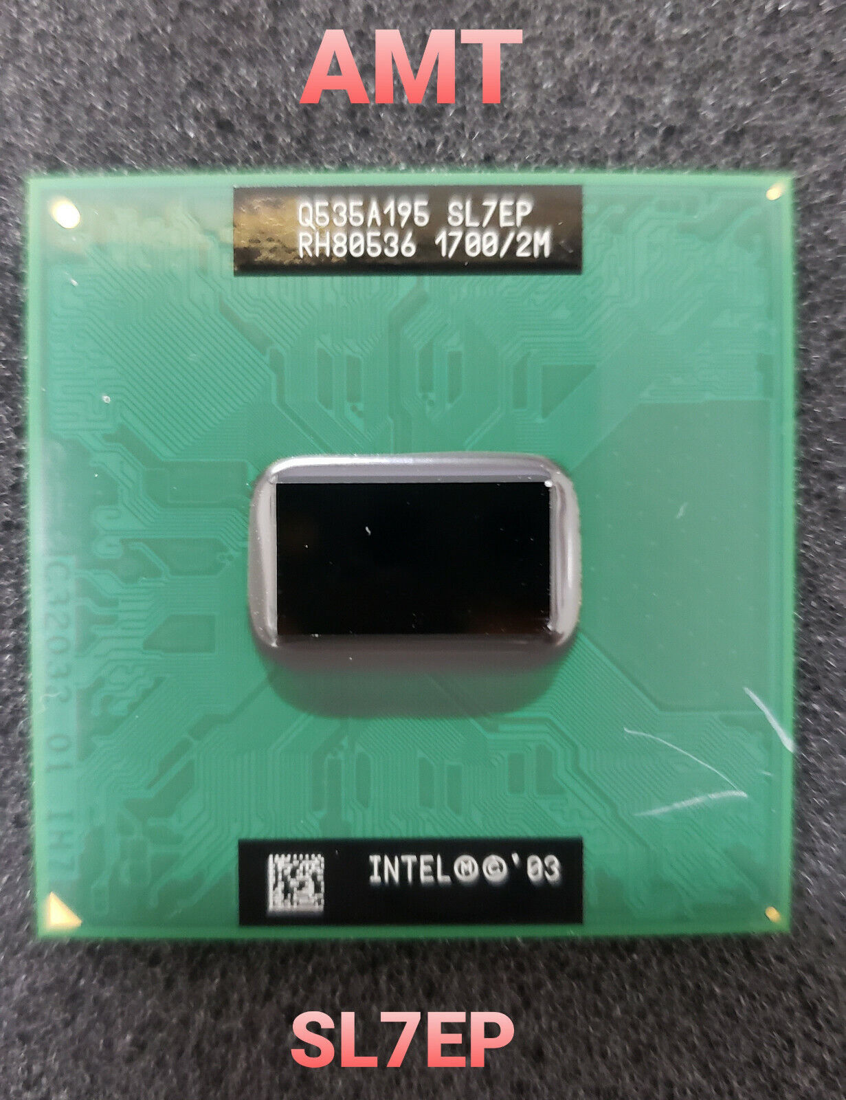 SL7EP Intel Pentium M 735 1.70GHz/2MB/400MHz Socket m CPU Processor