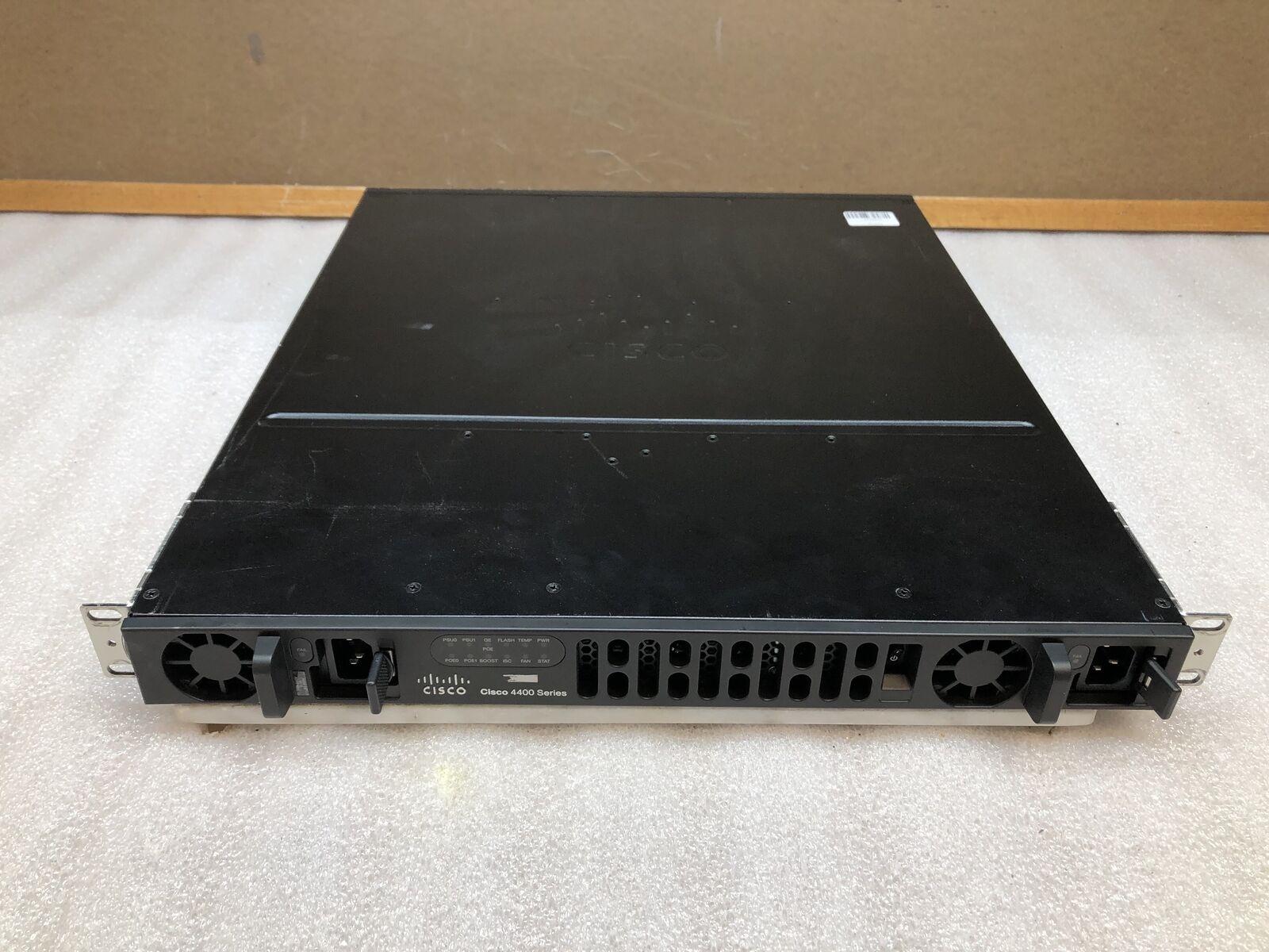 Cisco ISR 4400 Series ISR4431/K9 Gigabyte Internet Service Router W/ Dual PSU