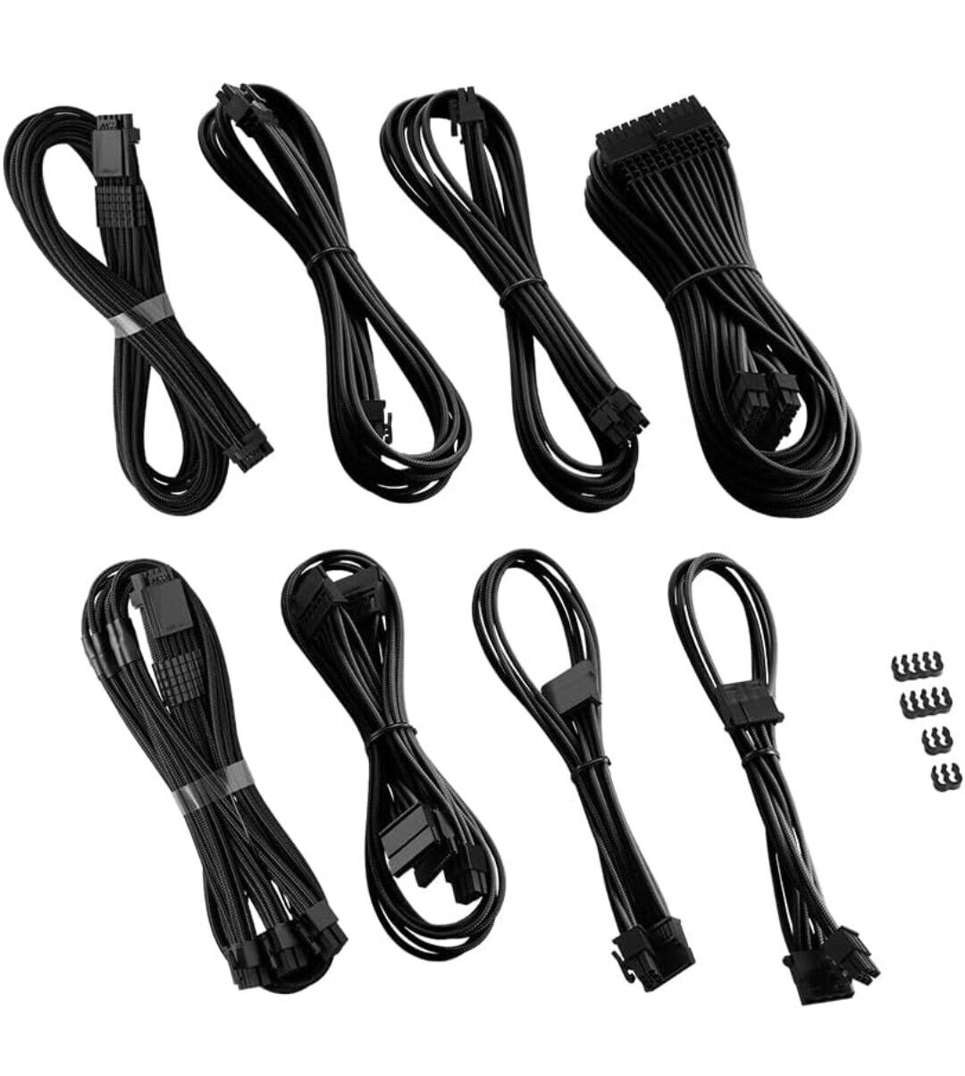 CableMod RT-Series Pro ModMesh Sleeved 12VHPWR StealthSense Dual Cable Kit