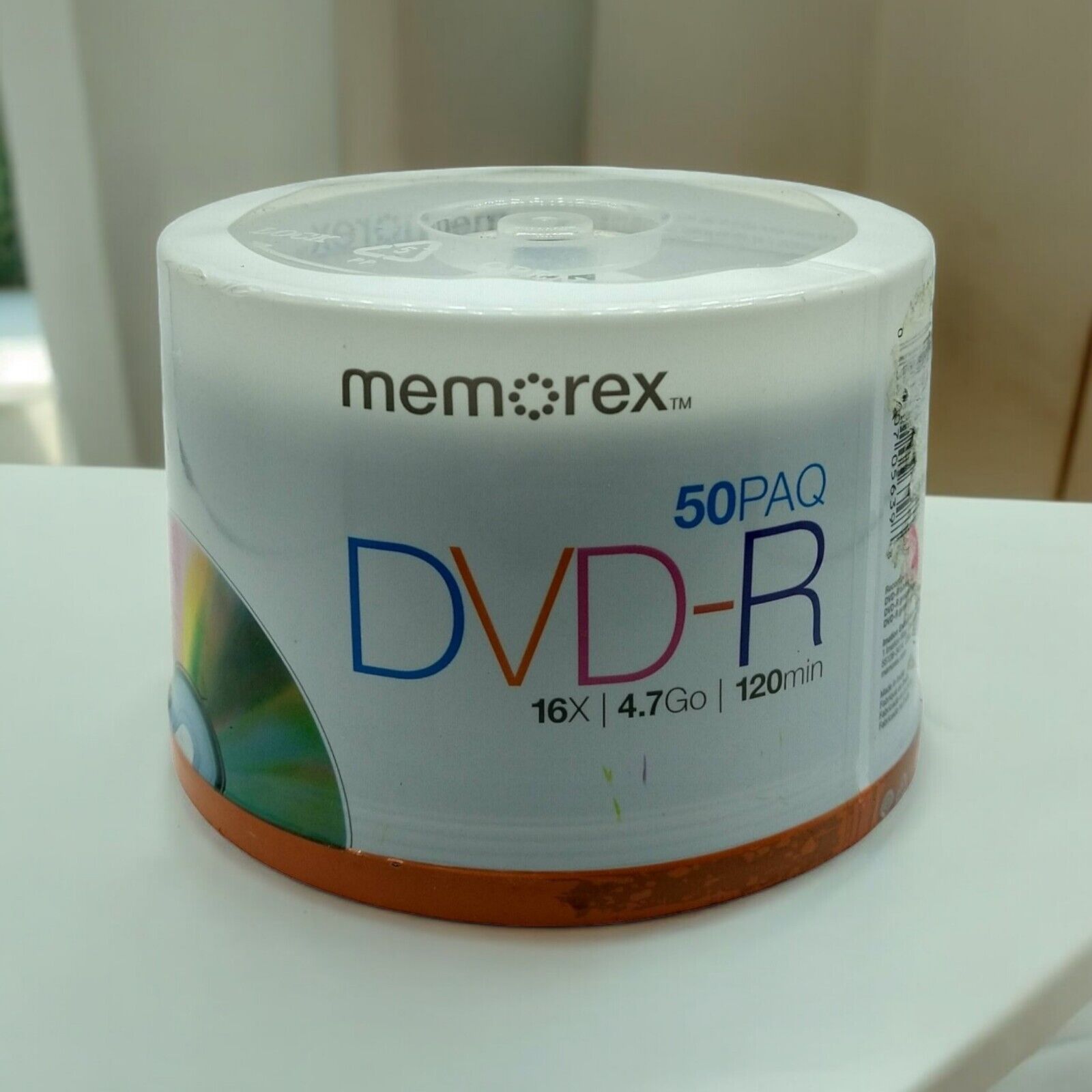Memorex Dual Layer DVD+R 50-pack - 8X, 8.5GB, 240min - New/Sealed