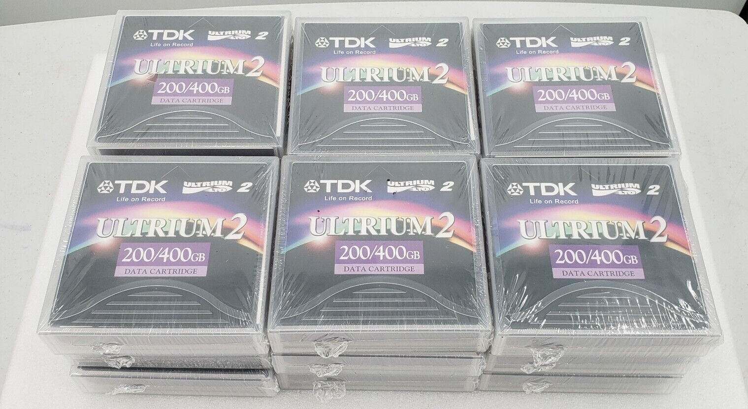 TDK LTO Ultrium 2 Data Cartridge 200/400 GB D2405-LTO2 Lot Of 18 Sealed