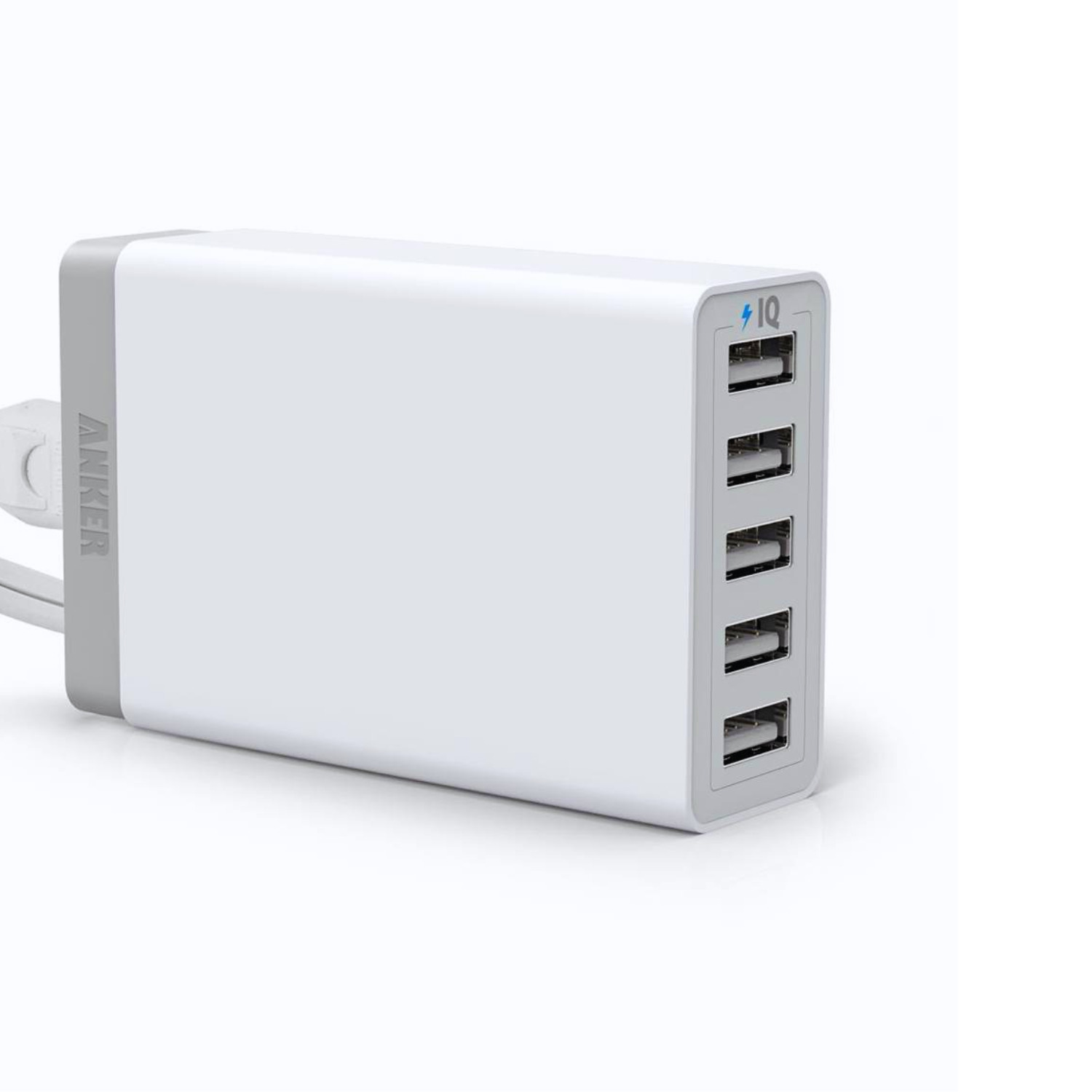Anker40W/8A 5-Port A2124 PowerPort 5 Wall USB Charger White USB Charger