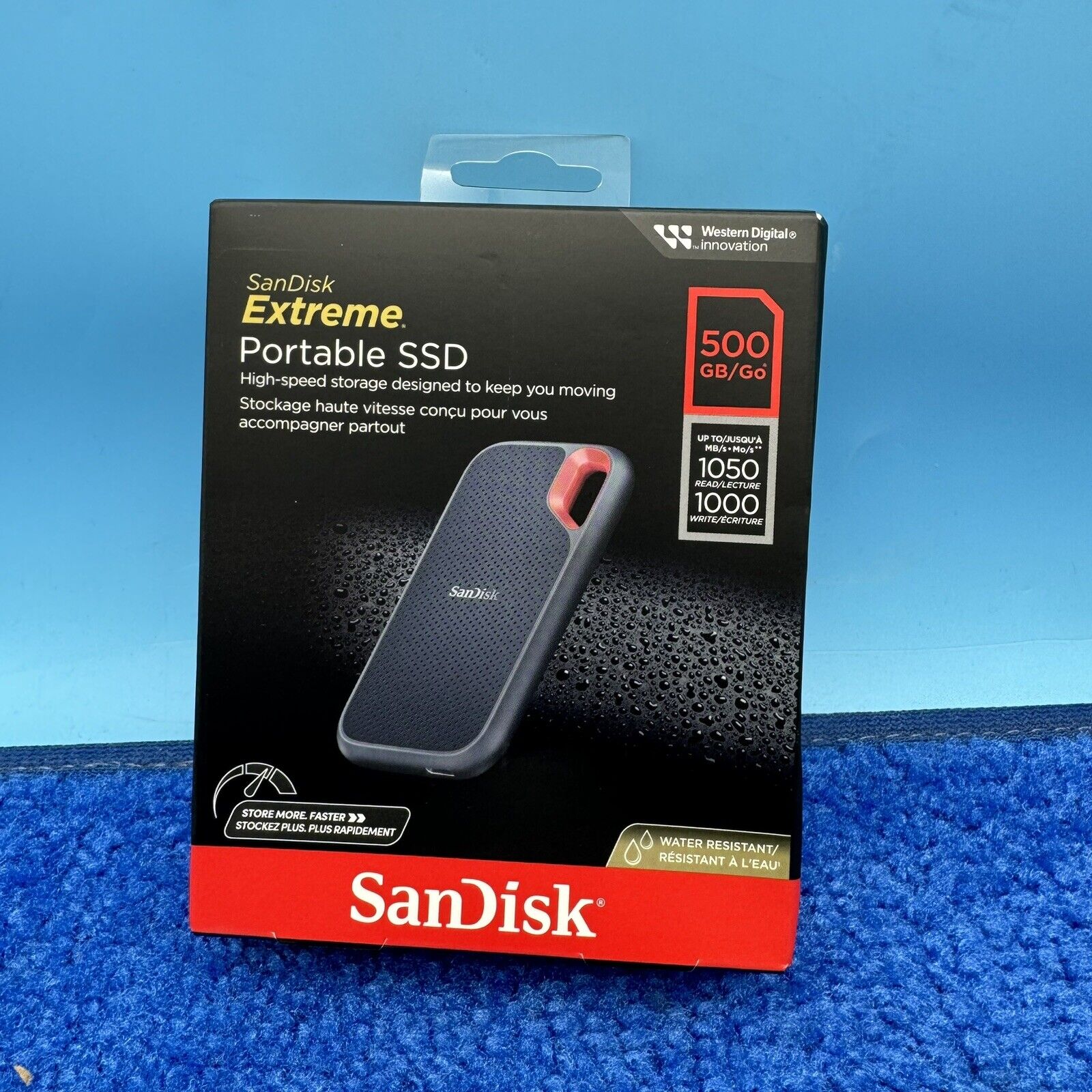 SanDisk 500GB Extreme Portable External SSD V2 - SDSSDE61-500G-G25