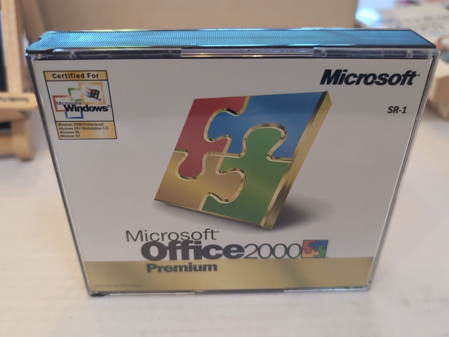 Vintage Microsoft Office 2000 Premium 4 CDs + Product Key