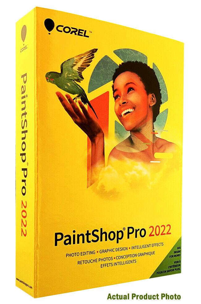 Corel PaintShop Pro 2022 - Photo  & Graphic Design Software, New Retail Box