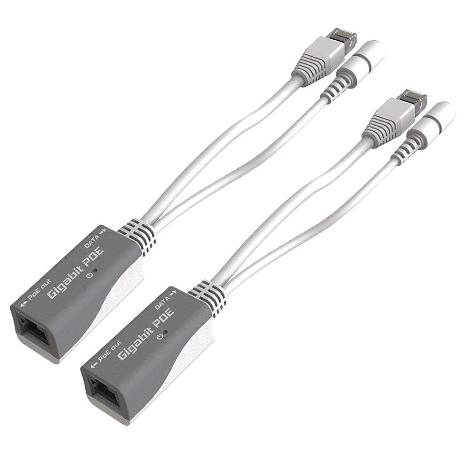 Mikrotik RBGPOE PoE Injector 2 Units with Shielded Connectors for Gigabit LAN