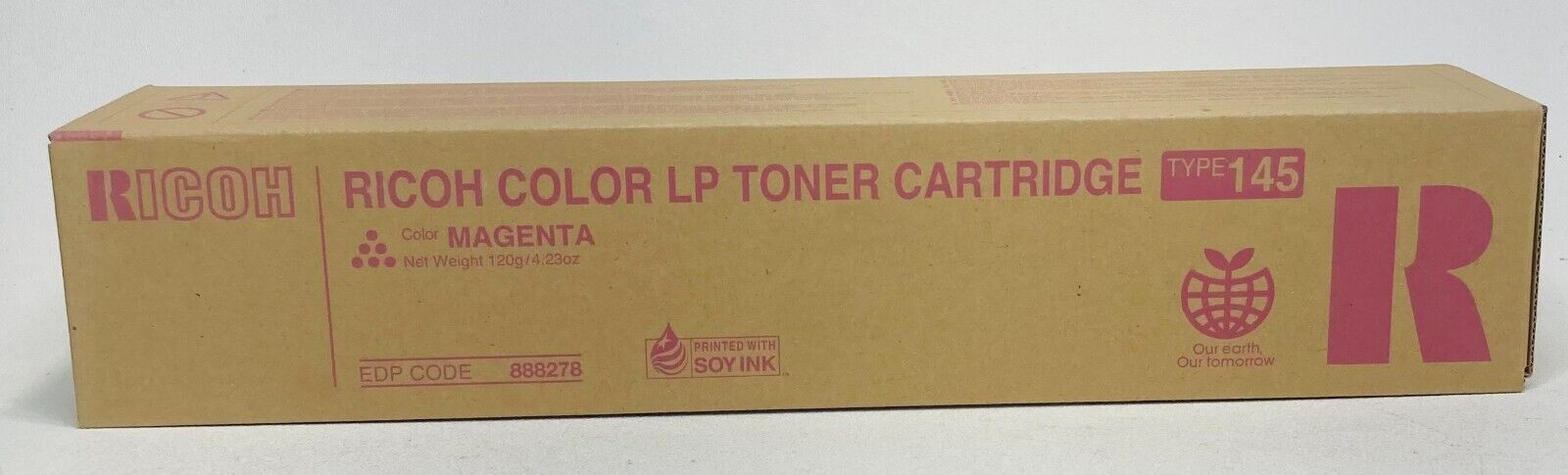 Ricoh Color LP Toner Cartridge Type 145 Magenta EDP Code 888278 NEW SEALED