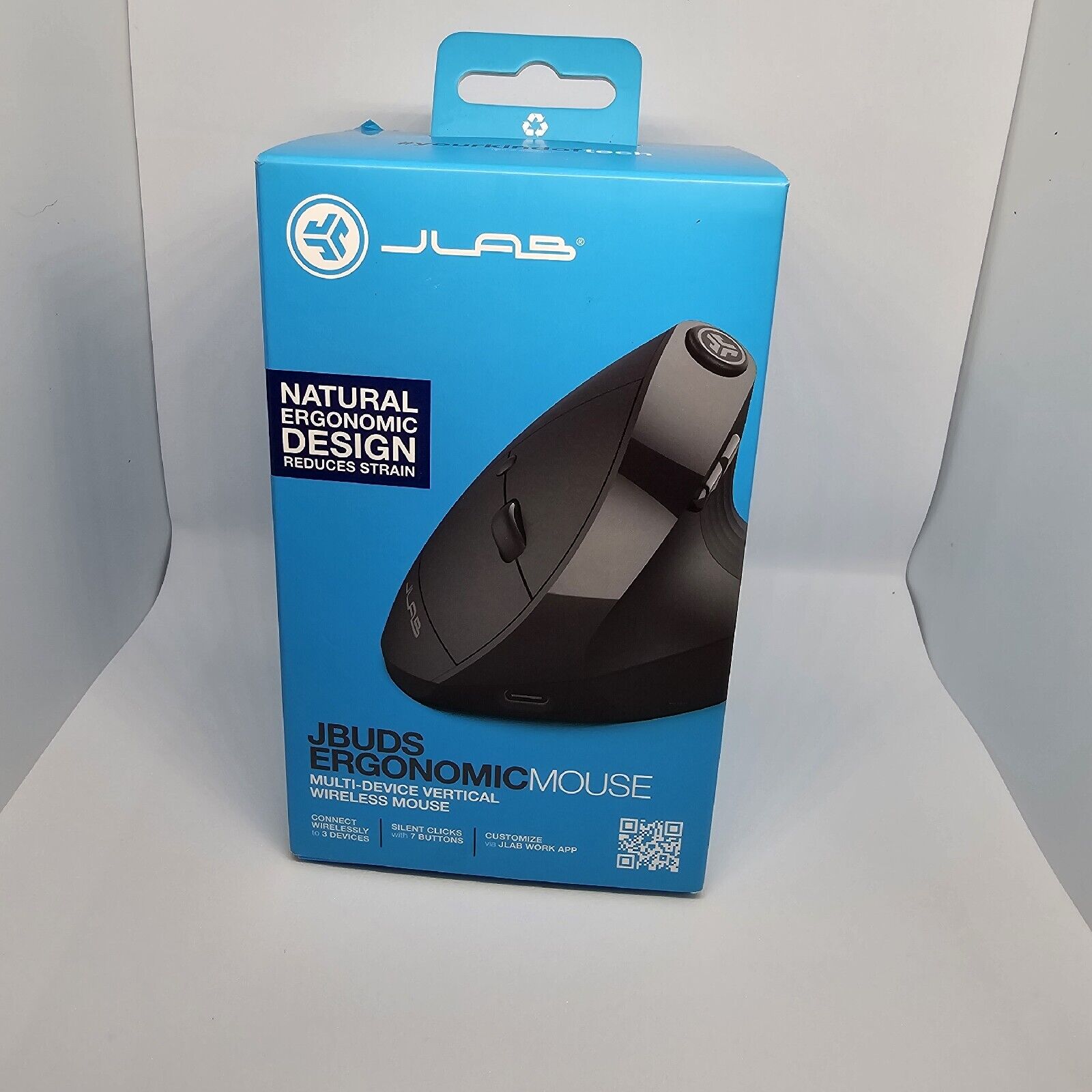 JLab - JBuds Ergonomic Wireless Mouse (A3)
