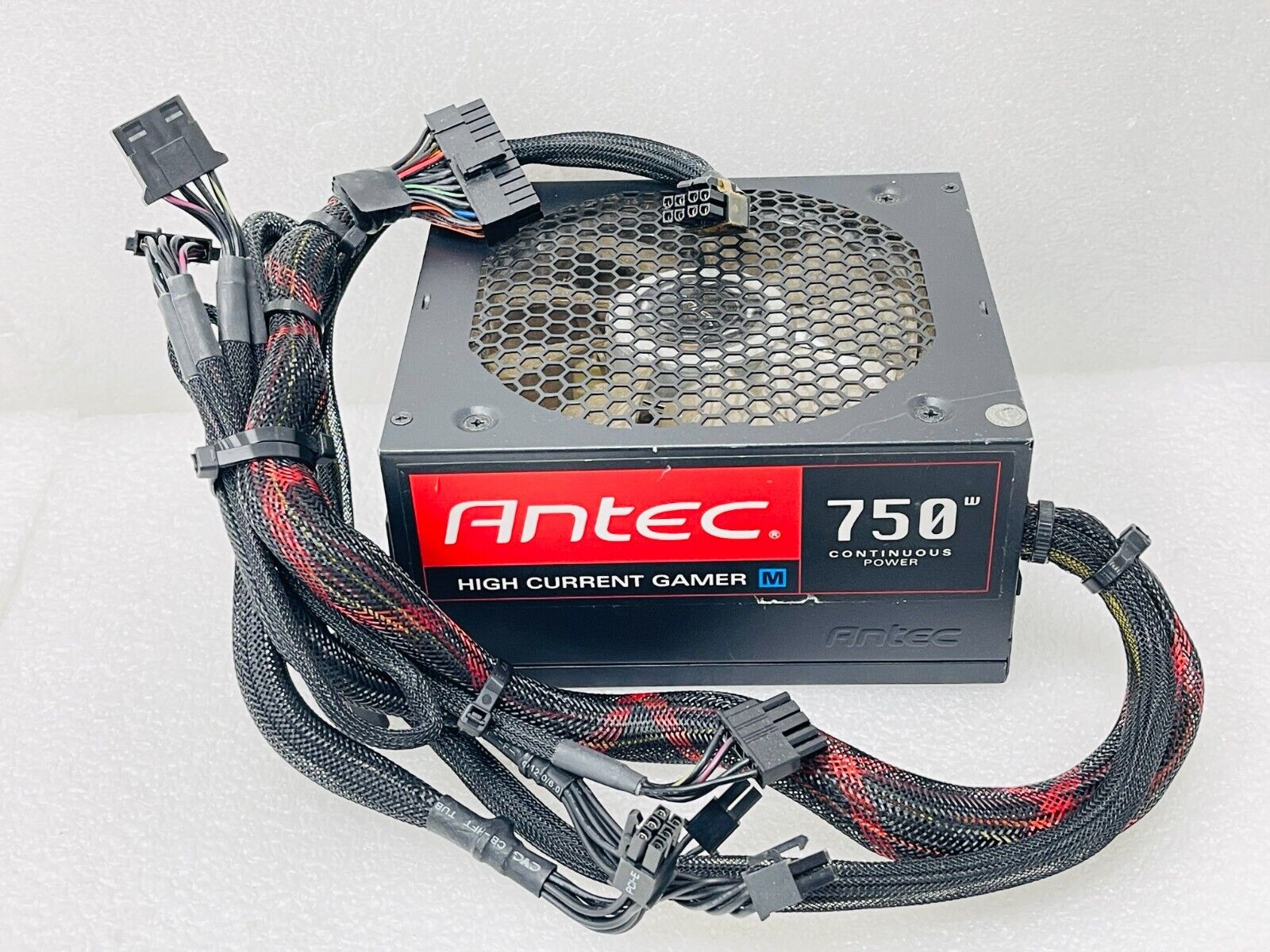 750w Antec HCG-750M Partially Modular  Power Supply Unit w/ Power Cord - Used