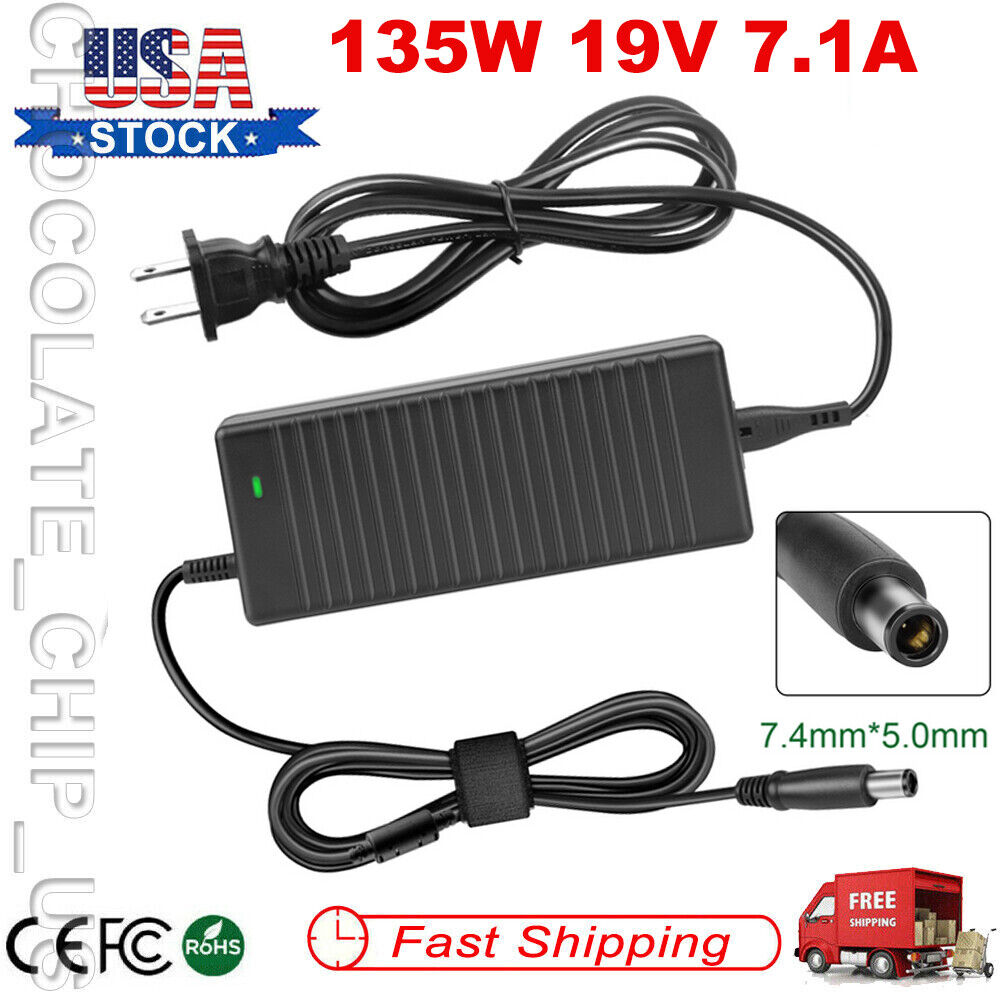 135W Charger For HP Compaq UltraSlim Small Form AC Adapter Power Supply 19V 7.1A