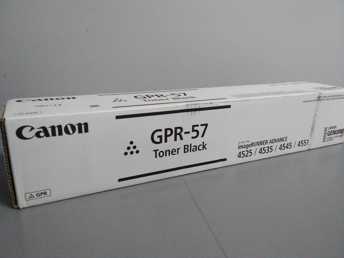 NEW Genuine CANON GPR-57 Black Toner Cartridge (0473C003(AA)