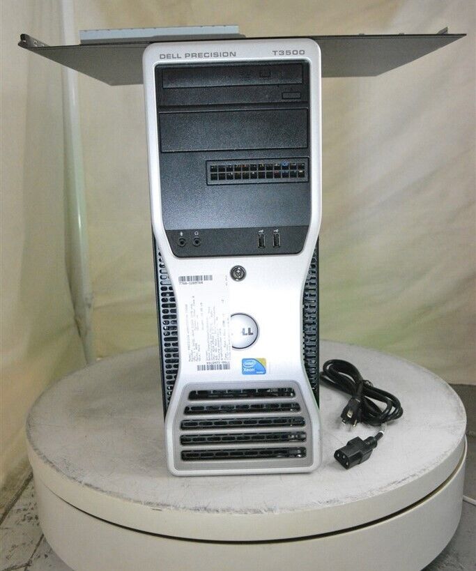Dell DCTA Precision T3500 Tower Server XEON E5520 2.27GHZ 4GB SEE NOTES