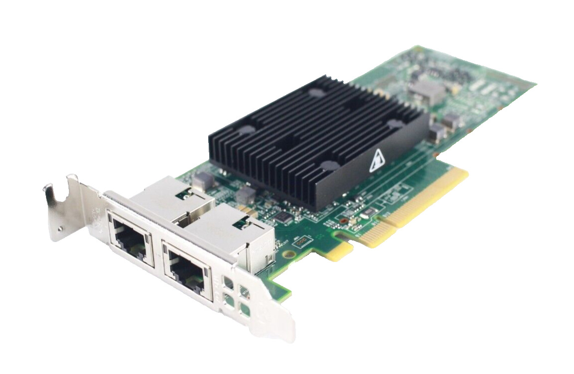 Dell Broadcom 0NC5VD Dual Port 10G RJ-45 Network Adapter Card Low Profile (AMX)