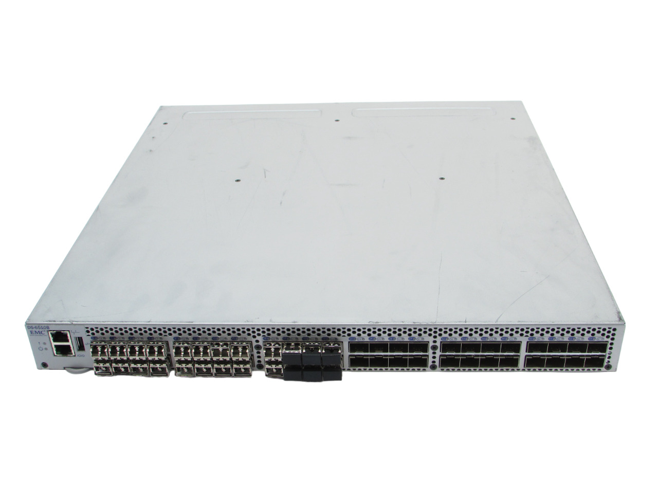 Brocade EMC DS-6510B (100-652-595)  24-ports Active 24x 8GB Transceivers Switch