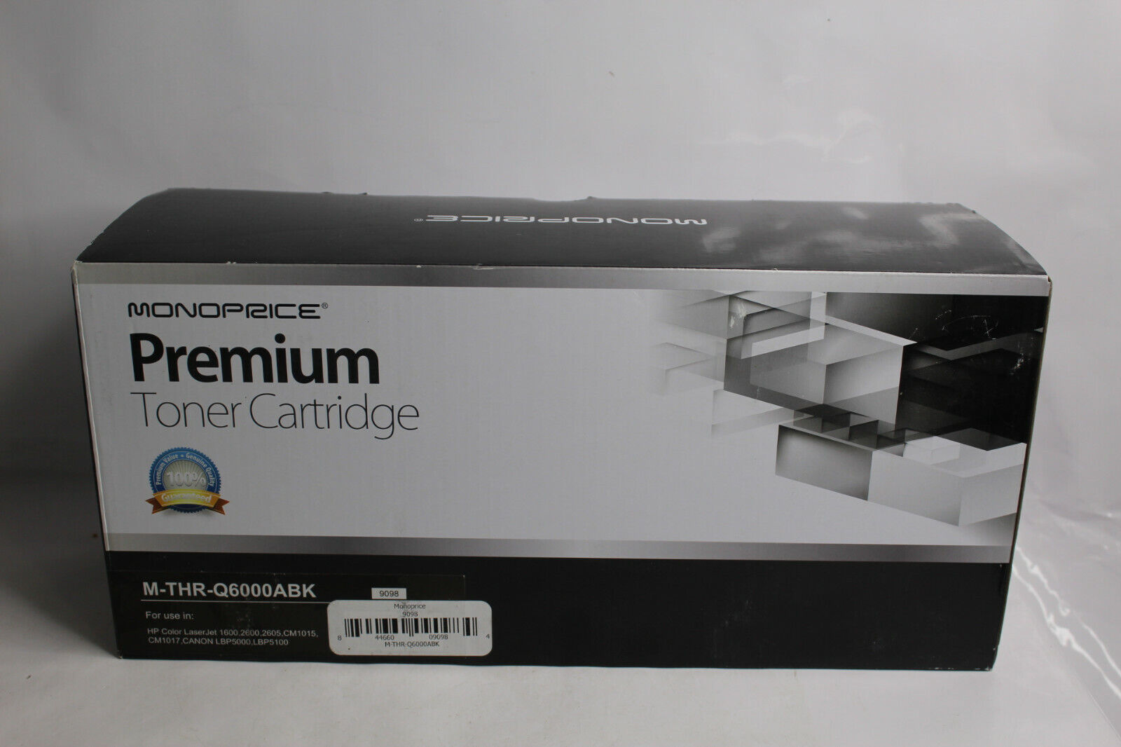 Monoprice Premium Toner Cartridge M-THR-Q6000ABK New 