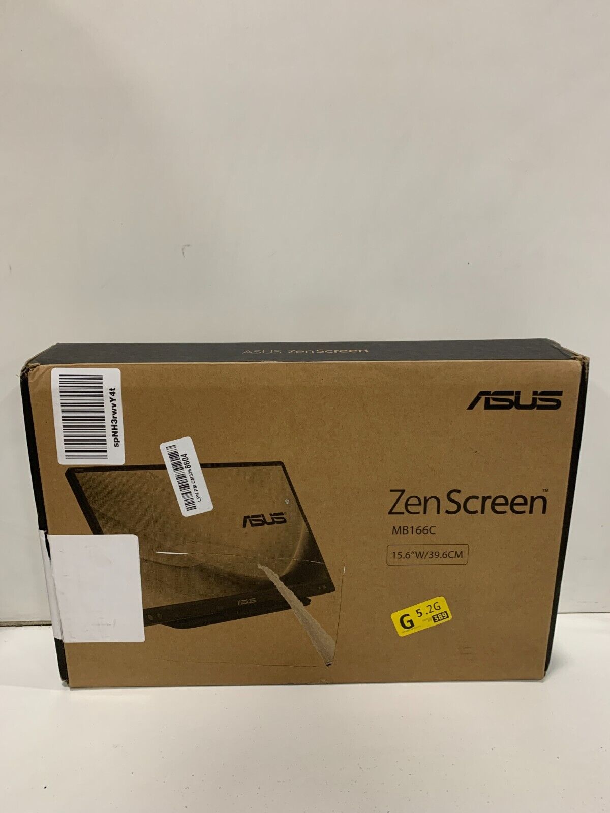 ASUS ZenScreen 15.6” 1080P Portable USB Monitor (MB166C)