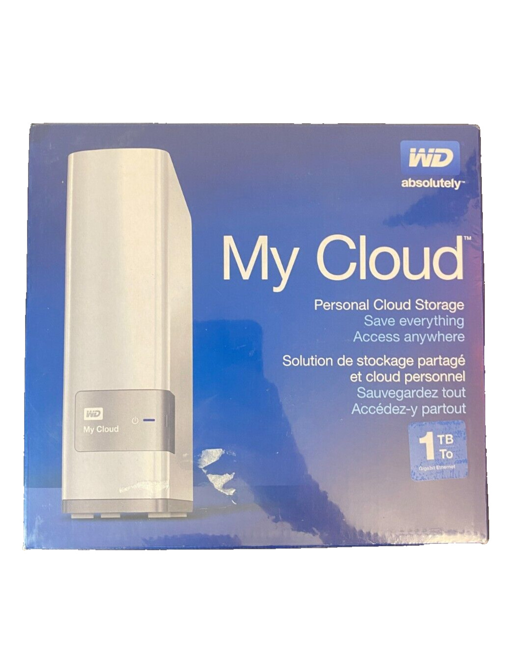 Western Digital My Cloud Personal Cloud Storage 1TB New Sealed WD