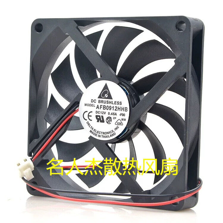 1pcs Delta AFB0912HHB 9CM 9015 12V 0.45A 2-wire Cooling Fan