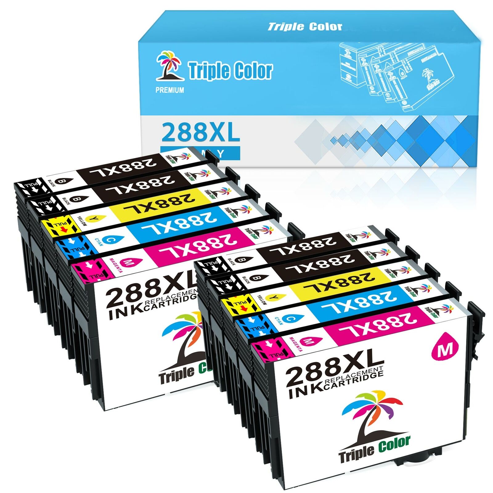 10x T288XL 288XL Ink Cartridge For XP330 XP-340 XP430 XP-434 XP440 XP446 printer