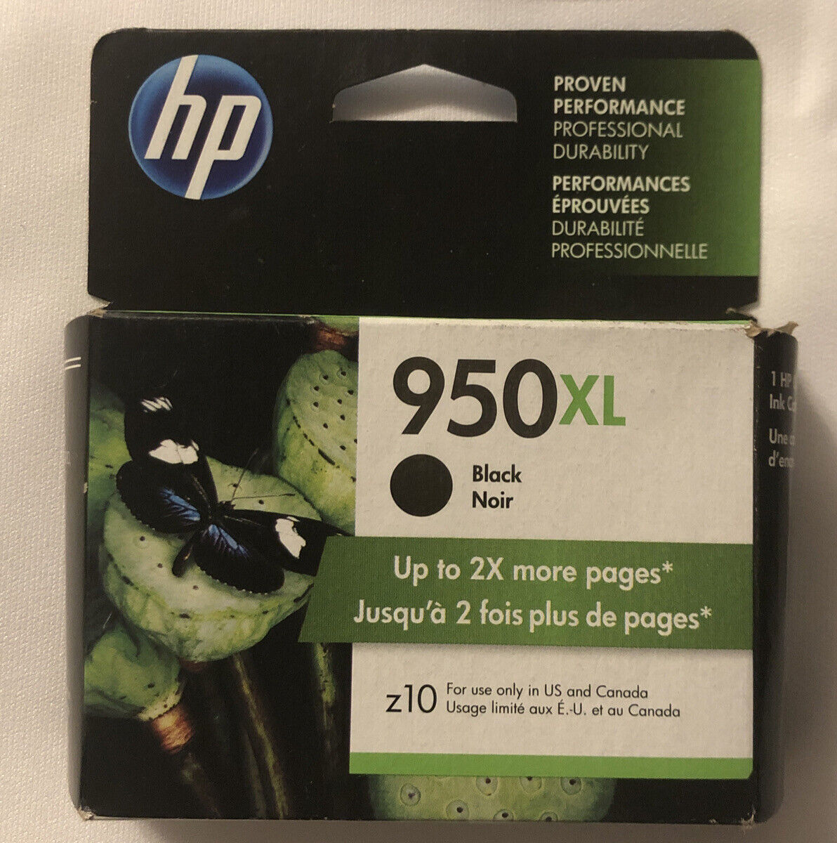 HP 950XL (CN045AN) Black Ink Cartridge - New In Box - Exp Feb 2021 - A1
