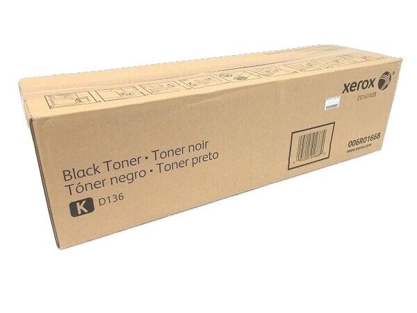 Genuine Xerox 006R01668 (6R1668) Black Toner Cartridge - NEW SEALED
