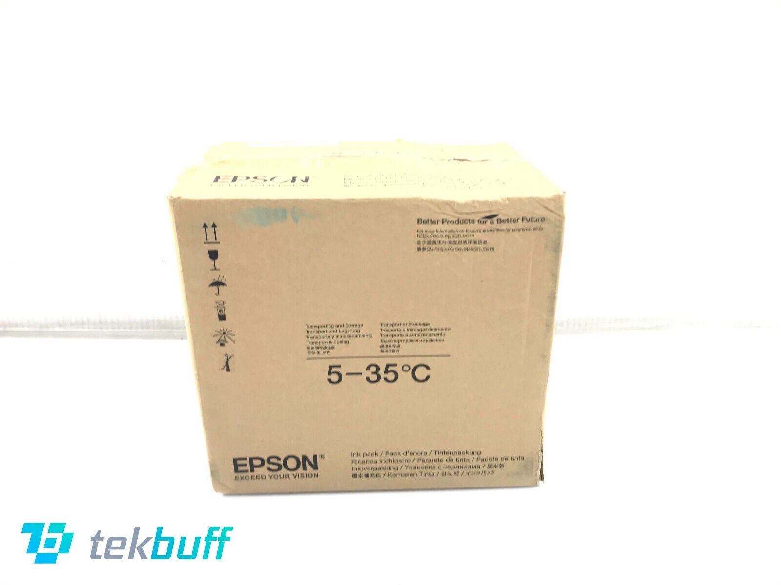 Epson Original UltraChrome DS Yellow Ink Bag - (6-PACK) - 1100 mL - T46C420