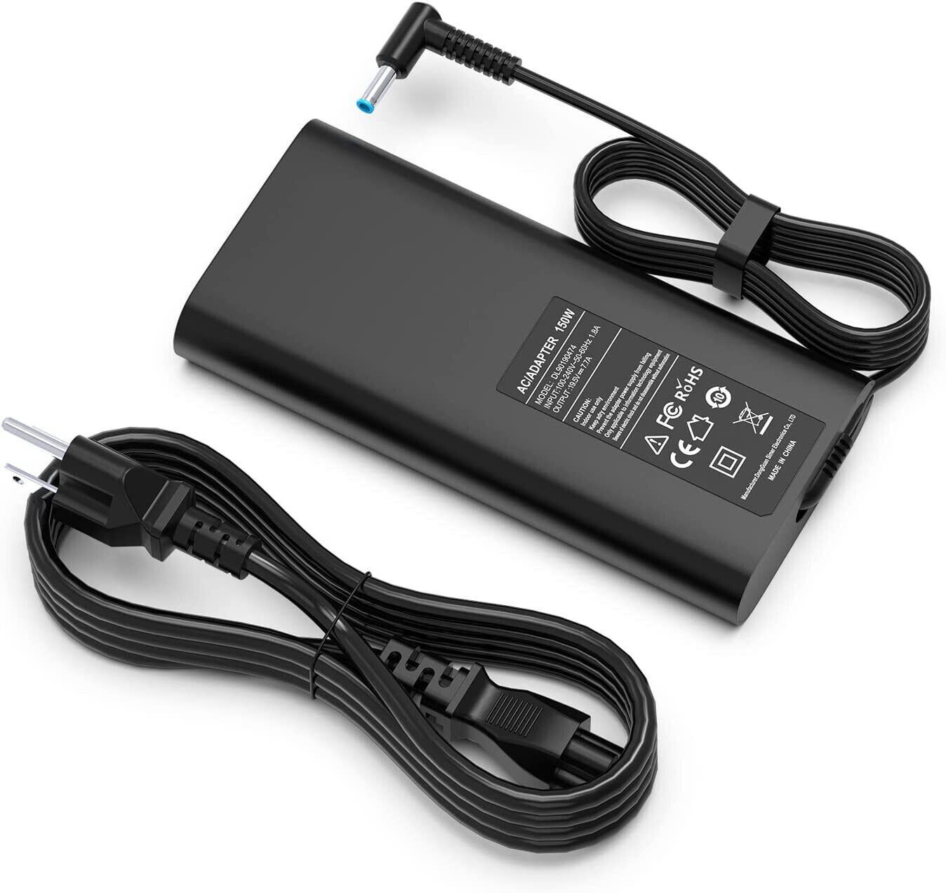 150W  19.5V Laptop Charger for HP Omen 15 17, HP Envy 15t Power Supply 4.5*3.0mm
