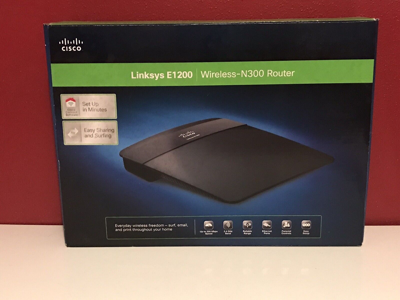 Linksys N300 Wi-Fi Wireless Router with Linksys Connect (E1200)