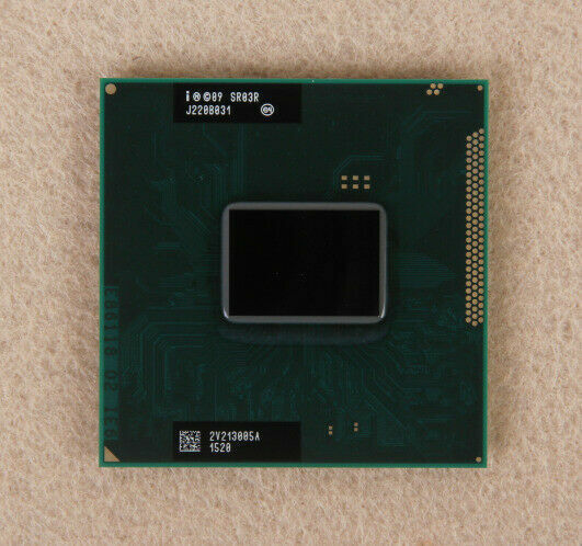 Intel Core i7-2640M SR03R 2.8GHz Dual-Core 4M 35W Socket G2 Laptop CPU Processor