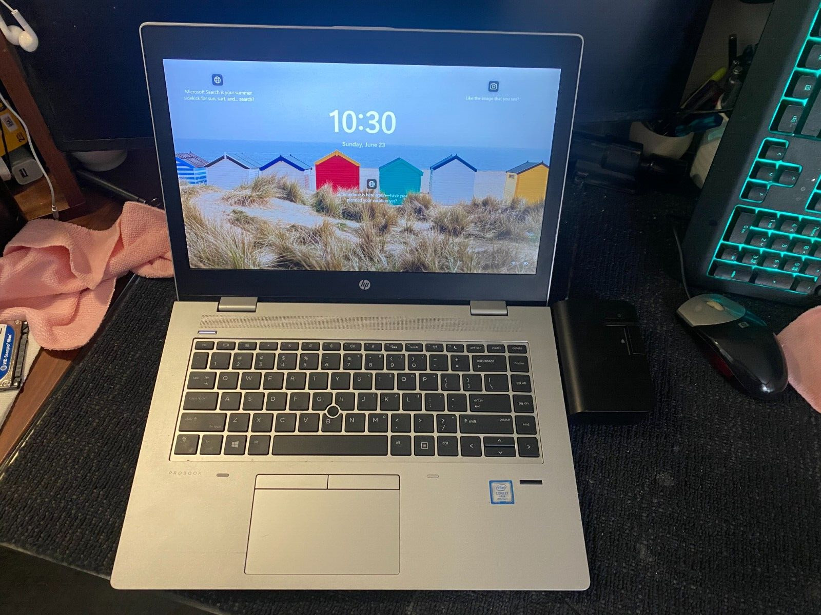 HP Probook 640 G4 Laptop with Docking station