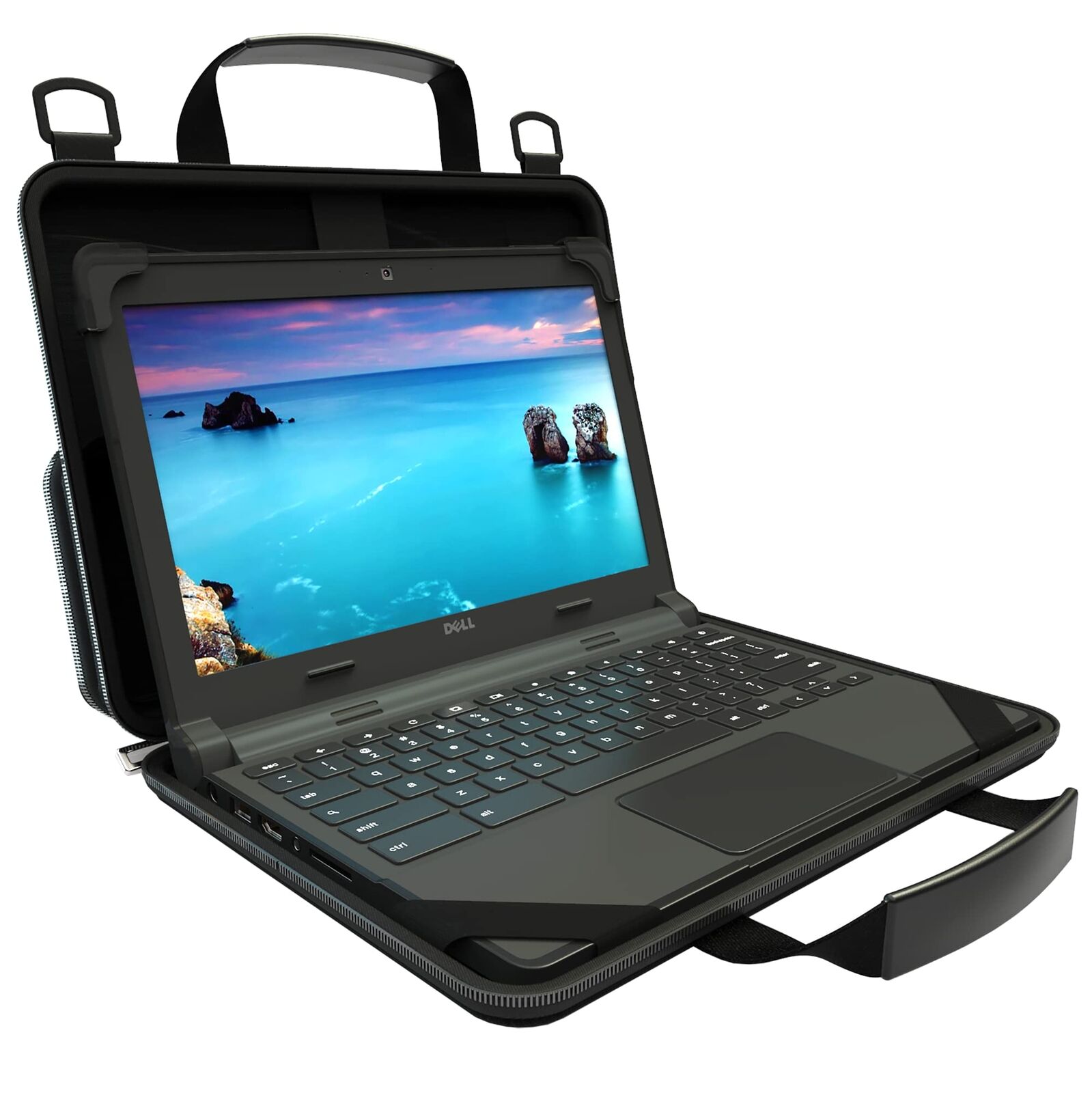 13-14 inch Chromebook Case Protective Laptop Hard Cover Sleeve, Always-on Wor...