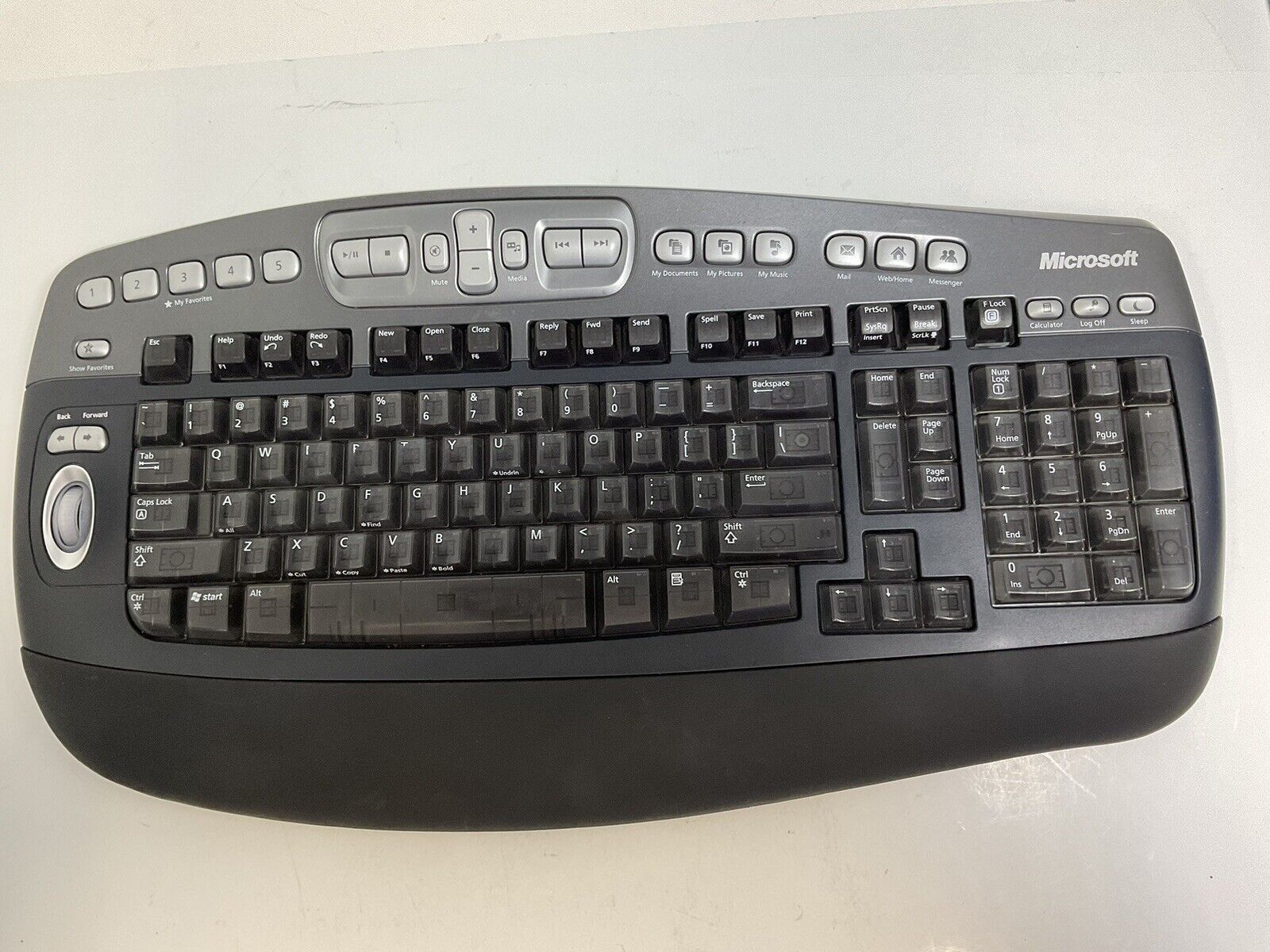 Microsoft Wireless Desktop Elite Keyboard Model 1011 Missing Dongle