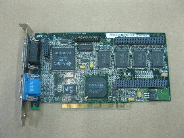 Matrox 708-04 MIL2P/4G PCI VGA Video/ Graphics Card