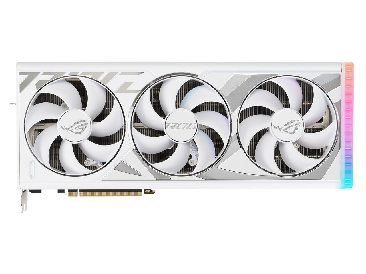 ASUS ROG Strix GeForce RTX 4090 White OC Edition Gaming Graphics Card PCIe 4....