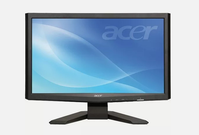 Acer X223W 22” Widescreen LED LCD Monitor With Base 1680x1050 16:10 5ms VGA DVI