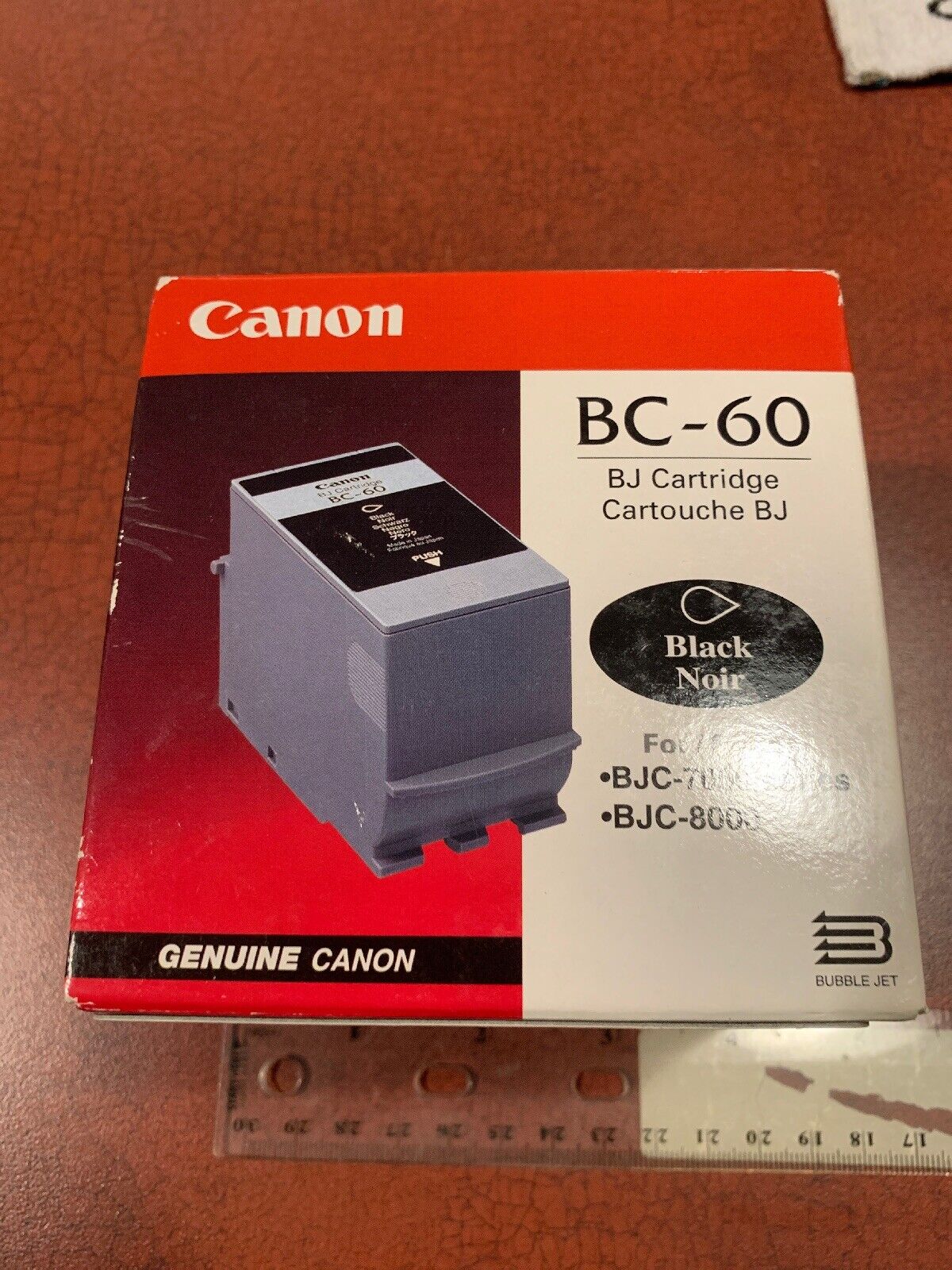 Canon BC-60 Black Ink Cartridge for BJC-7000 series & BJC-8000 NEW 